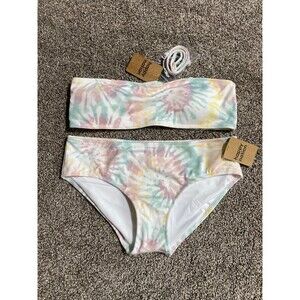 Happy Nation Girls Tie-Dye Bikini Set – Size Large (12) – NWT
